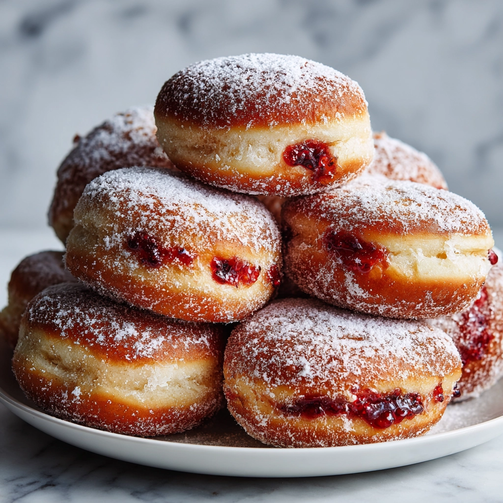 ufganiyot Recipe (Jelly Doughnuts) Recipe 6 ufganiyot Recipe (Jelly Doughnuts) Recipe - Recipe Image
