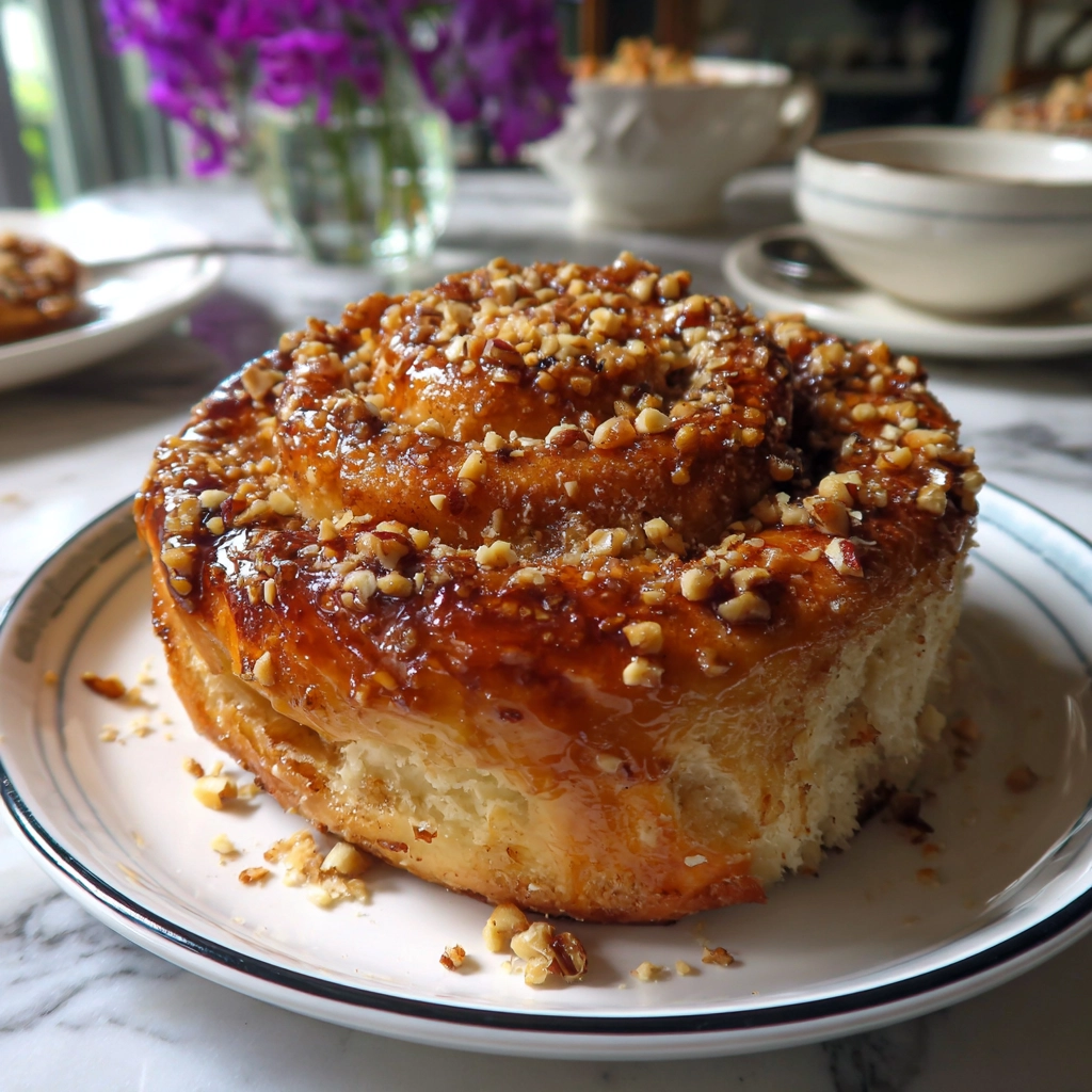 Cinnamon Rolls with Nuts Recipe - Recipe Image