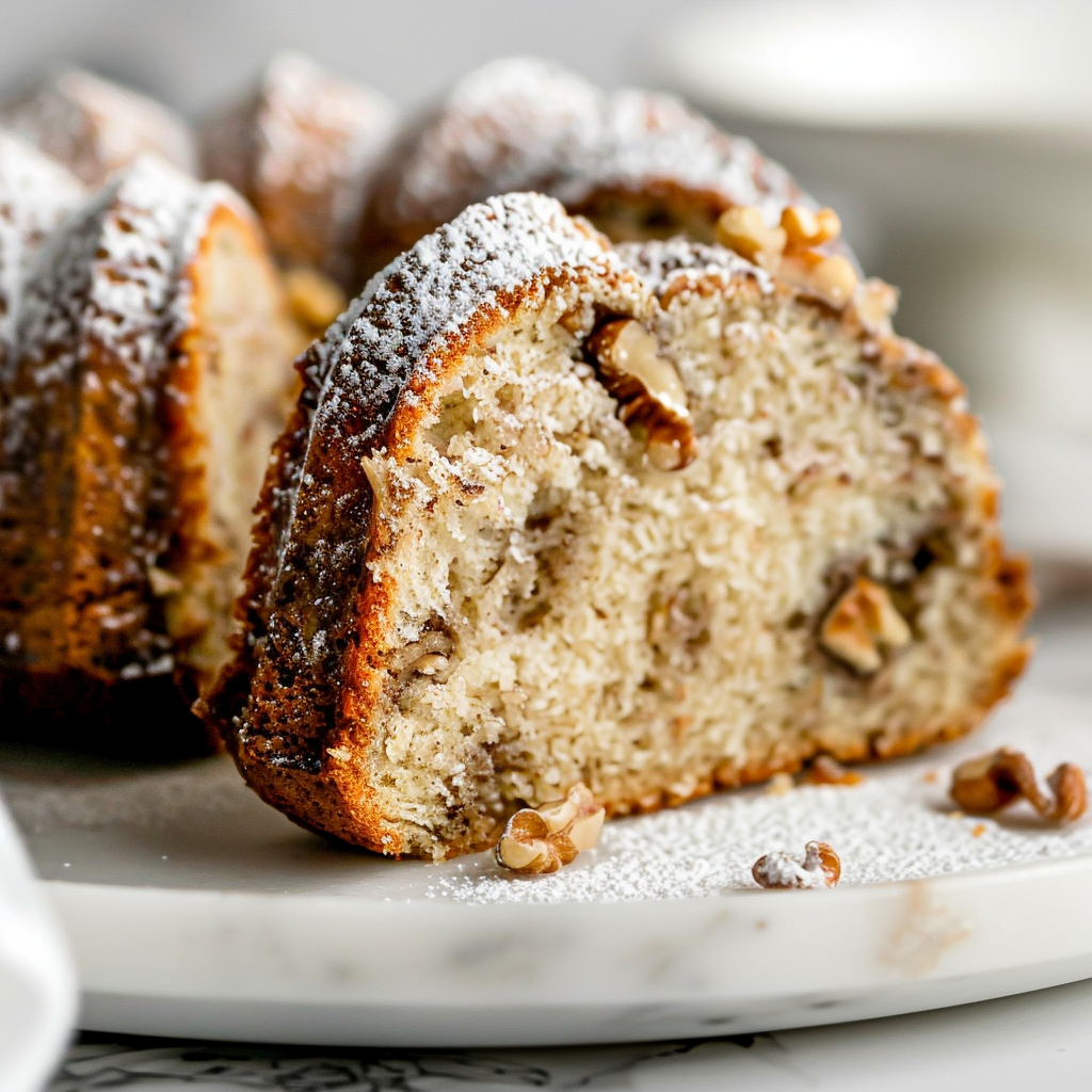 Moist Cinnamon Walnut Nut Cake Recipe 6 Moist Cinnamon Walnut Nut Cake Recipe - Recipe Image