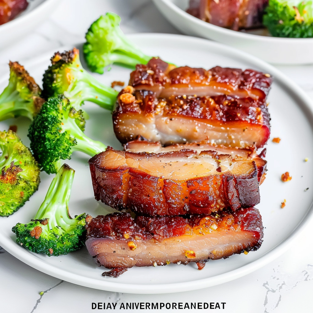 Crispy Oven-Baked Pork Belly Strips Recipe 6 Crispy Oven-Baked Pork Belly Strips Recipe - Recipe Image