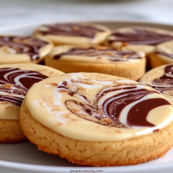Marble Peanut Cookies
