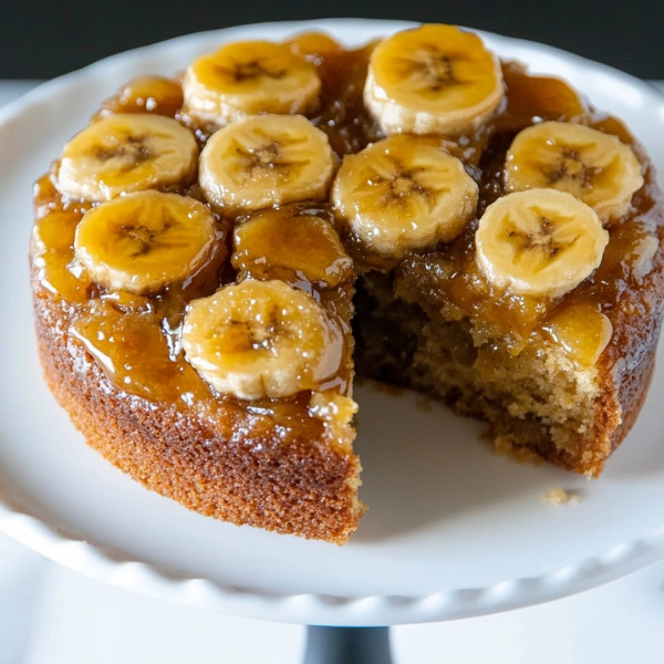 Banana Upside Down Cake