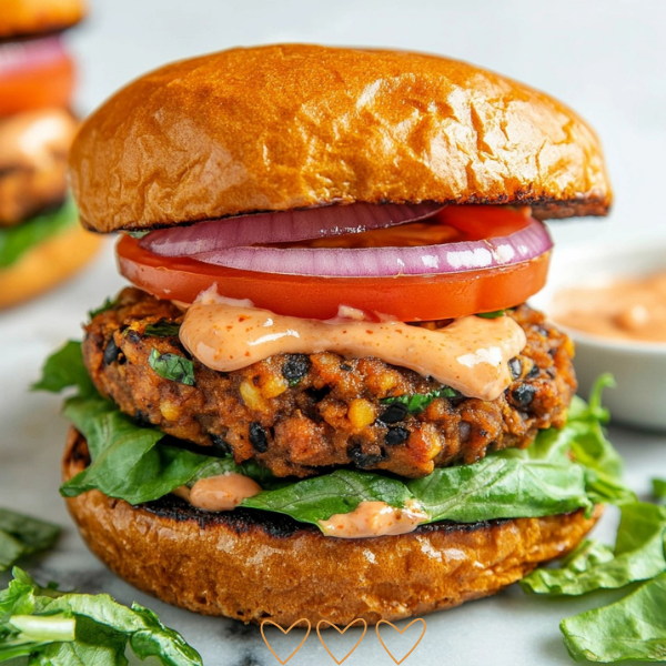 Sweet Potato & Black Bean Burgers