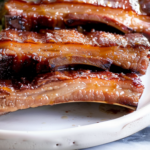 Crispy Oven-Baked Pork Belly Strips Recipe