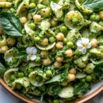 Vegan Green Goddess Pasta Salad with Chickpeas 3 Vegan Green Goddess Pasta Salad with Chickpeas