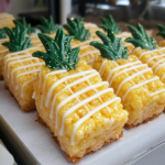 Pineapple Rice Krispy Treats
