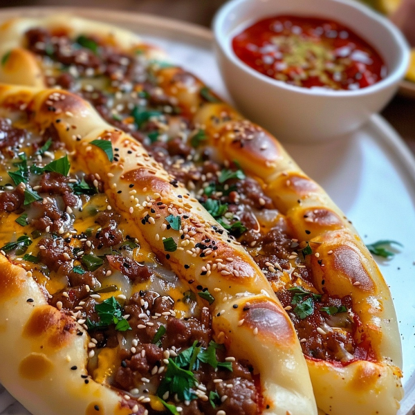 Middle Eastern Fatayer / Turkish Pide Boats