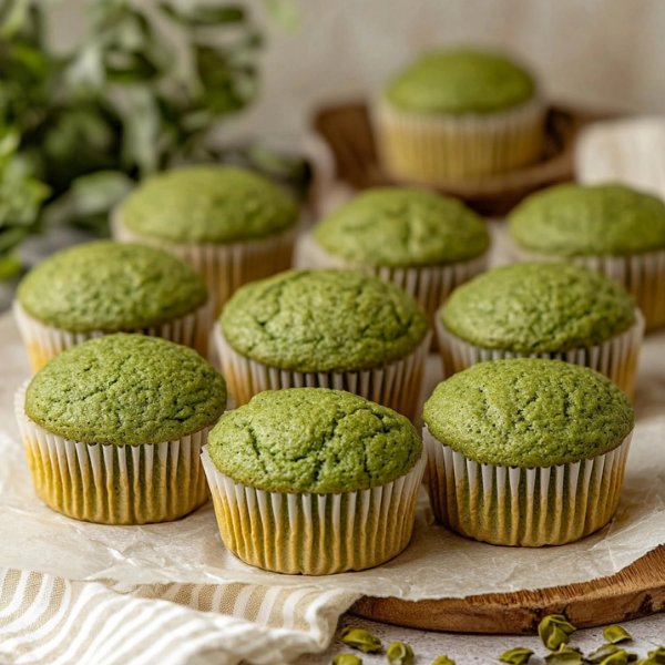 Matcha Green Tea Muffins