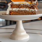 Carrot Cake with Orange Curd Filling Recipe