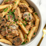 Chicken Mushroom Pasta 3 Chicken Mushroom Pasta