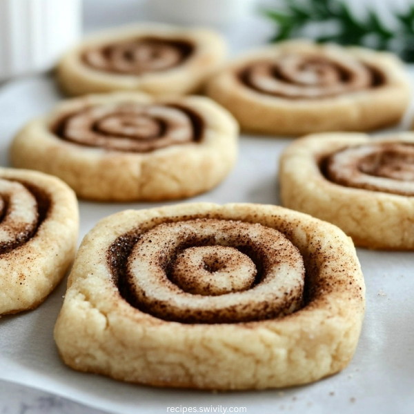 The Best Cinnamon Roll Sugar Cookies