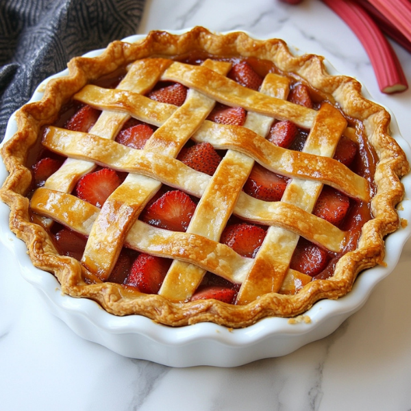 Strawberry Rhubarb Pie