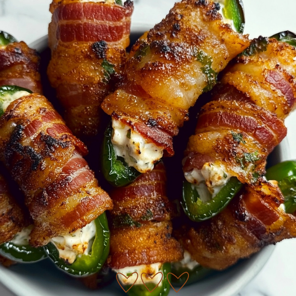 Bacon-Wrapped Jalapeño Poppers