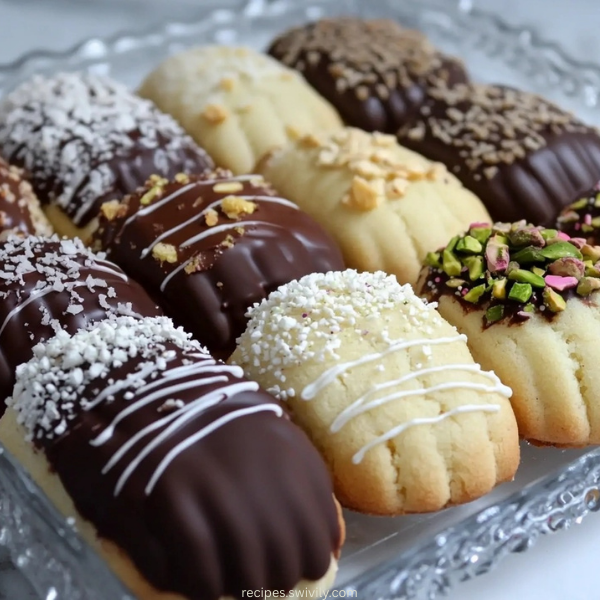 Arabic Butter Cookies (One Dough)