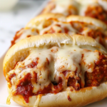 Oven-Baked Meatball Subs