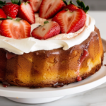 German Strawberry Cake (Erdbeerkuchen) Recipe