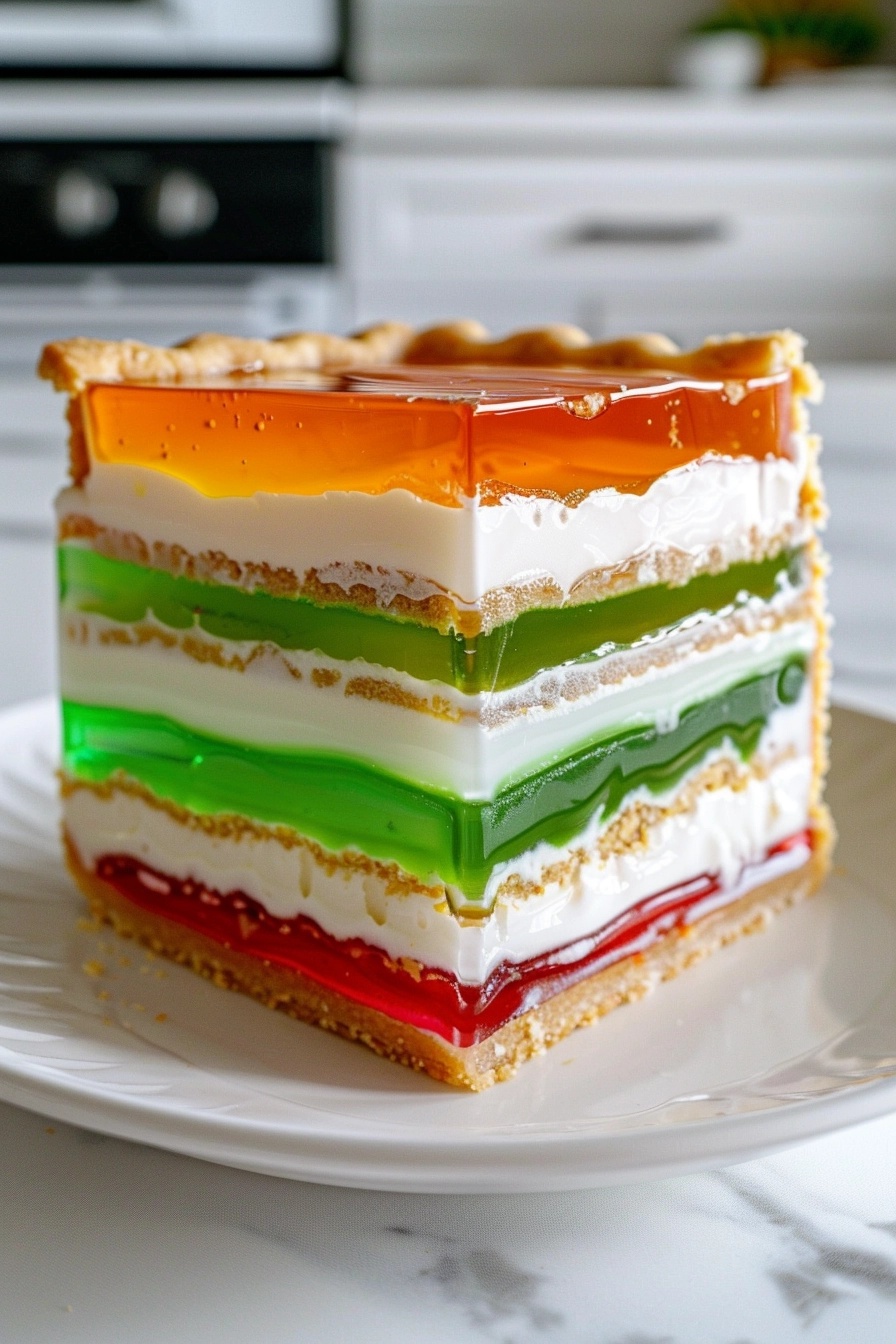 Layered Jello Pie Recipe