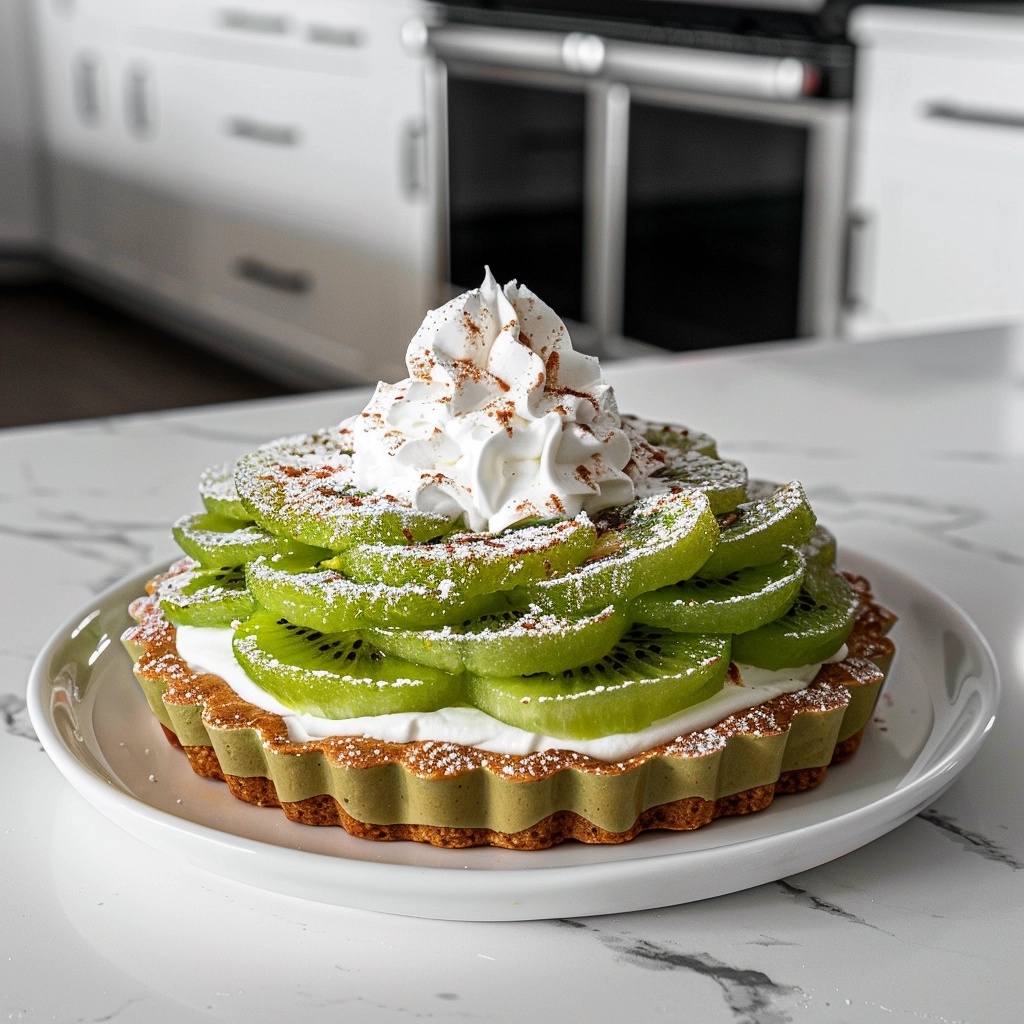 Spiced Kiwi Pie Recipe - Recipe Image