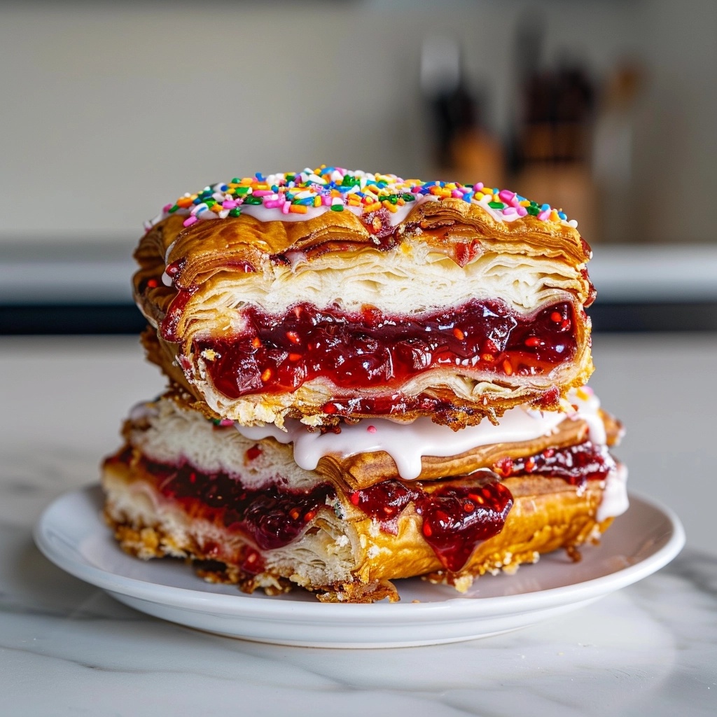 Giant Homemade Pop Tart Recipe - Recipe Image