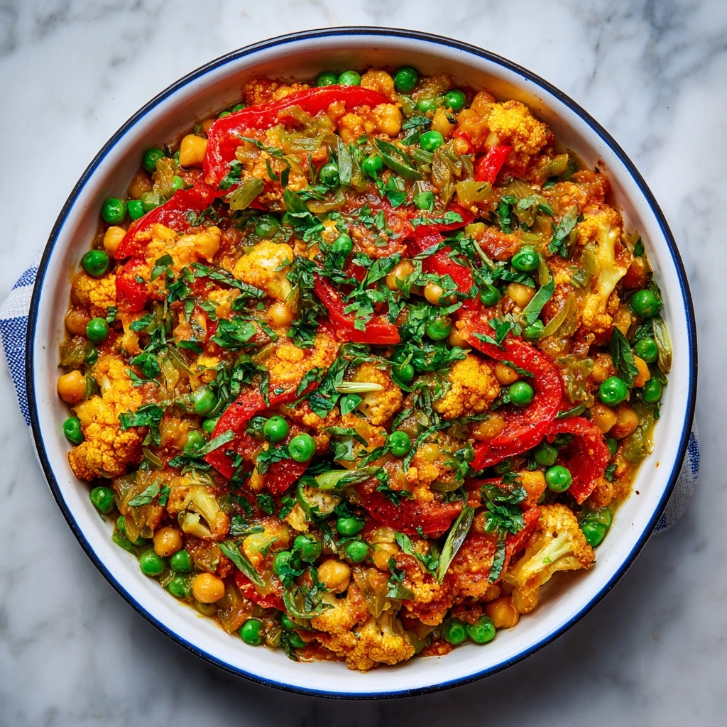 Chickpea and Vegetable Coconut Curry Recipe - Recipe Image