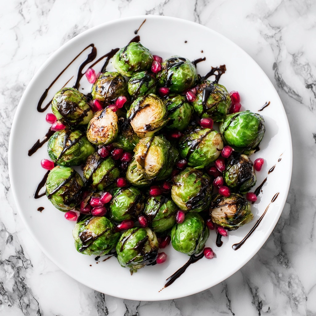 Roasted Brussels Sprouts with Balsamic Glaze Recipe