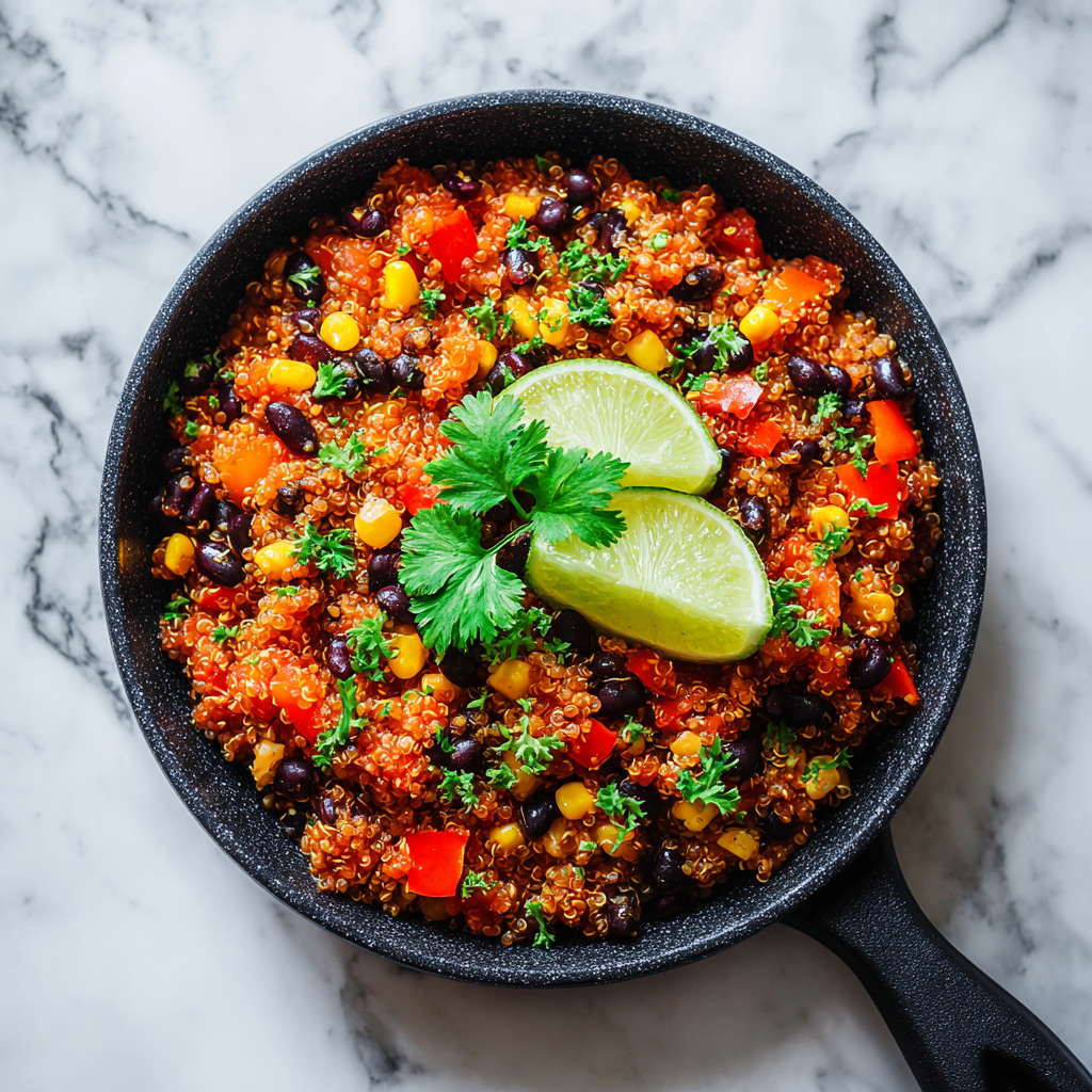 Tex‑Mex Quinoa Skillet Recipe 6 Tex‑Mex Quinoa Skillet Recipe - Recipe Image