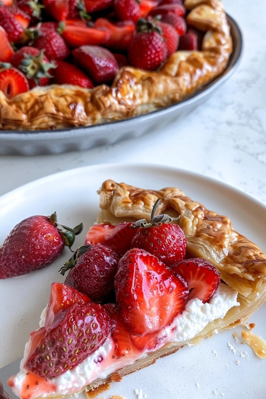 Strawberry Ricotta Galette Recipe