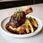 Braised Lamb Shank with Gouda Cheese Polenta Recipe 5 Braised Lamb Shank with Gouda Cheese Polenta Recipe
