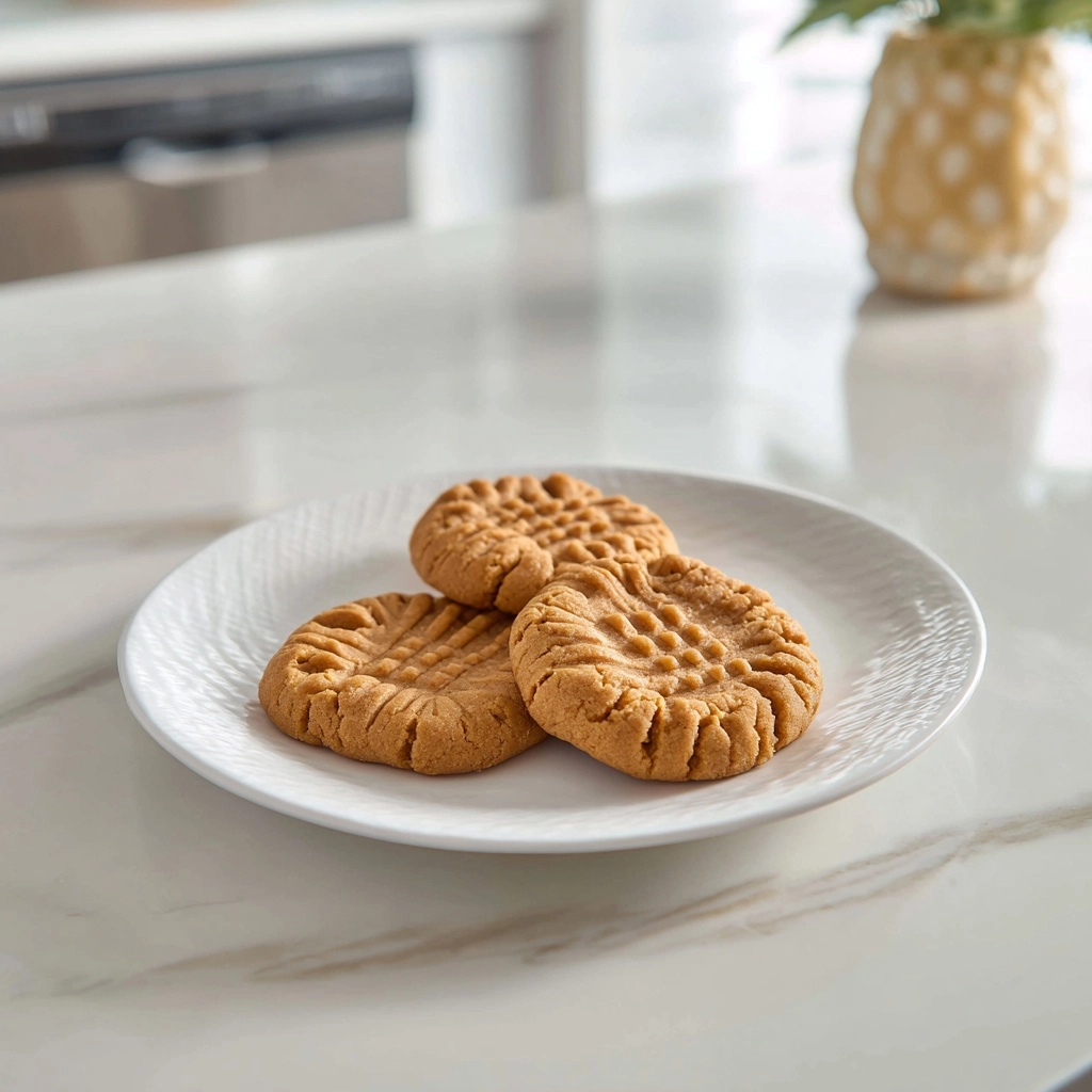 3-Ingredient Peanut Butter Cookies Recipe