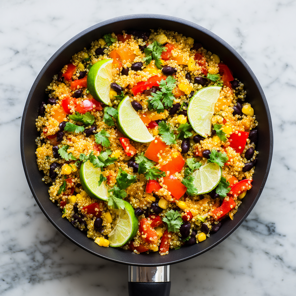 Tex‑Mex Quinoa Skillet Recipe 5 Tex‑Mex Quinoa Skillet Recipe - Recipe Image