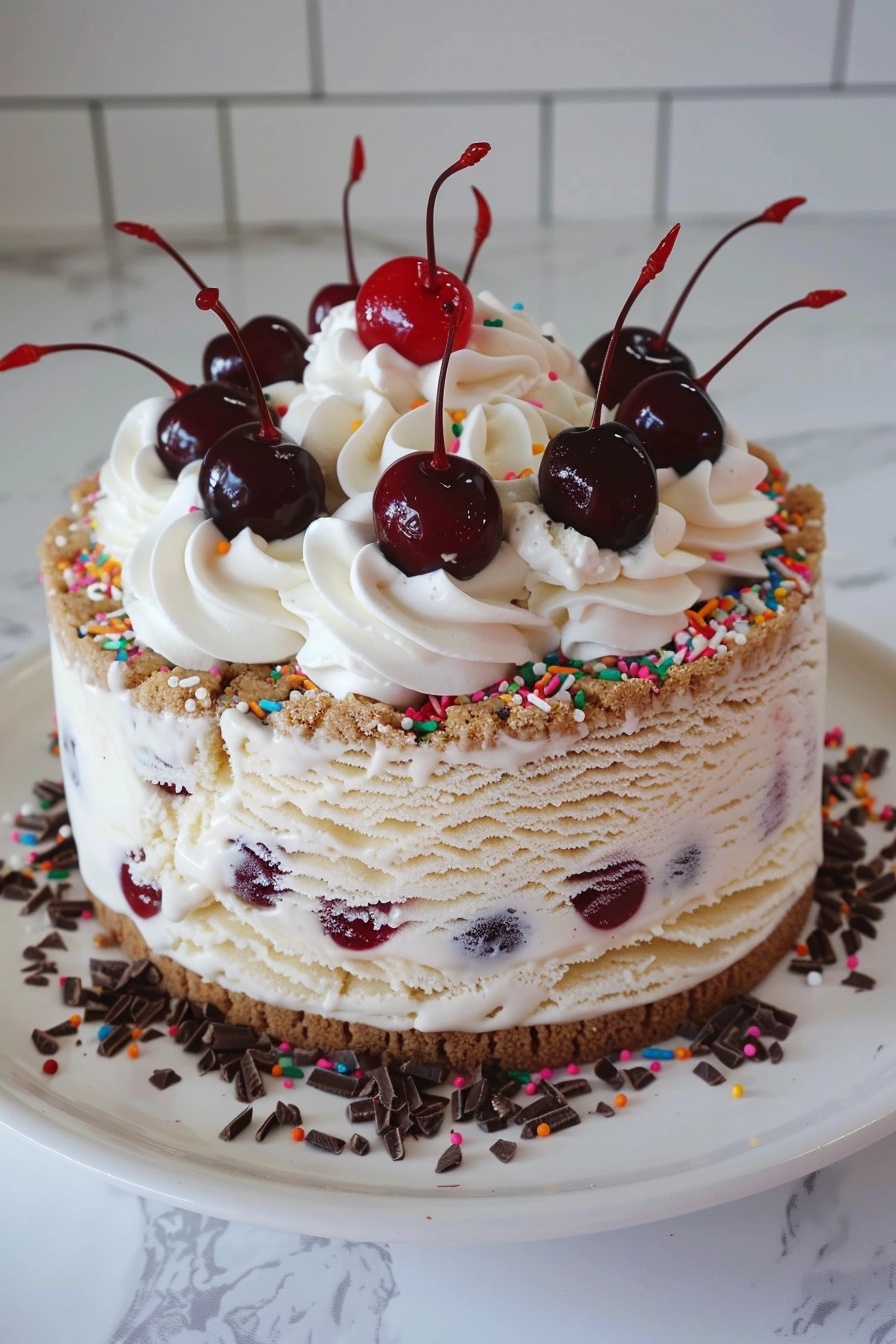 Classic Ice Cream Cake Recipe