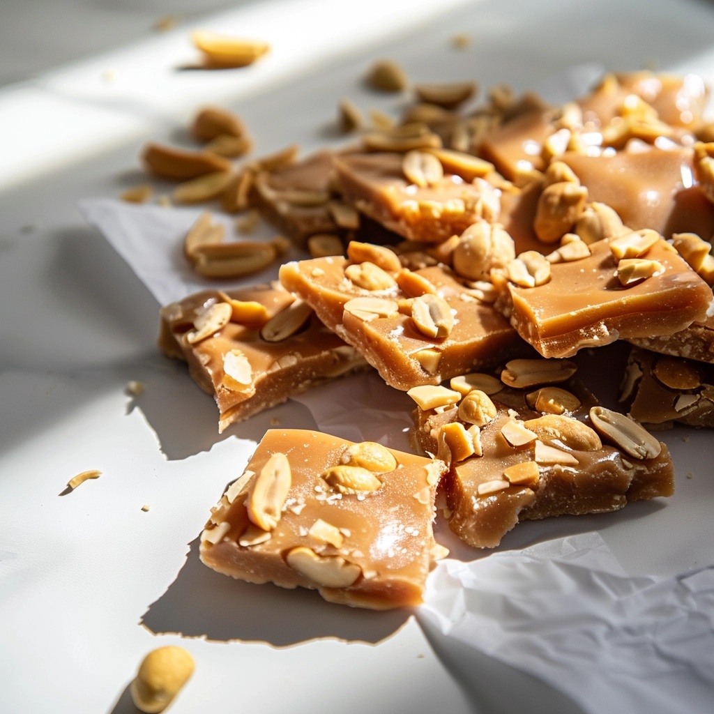 Peanut Brittle Recipe - Recipe Image