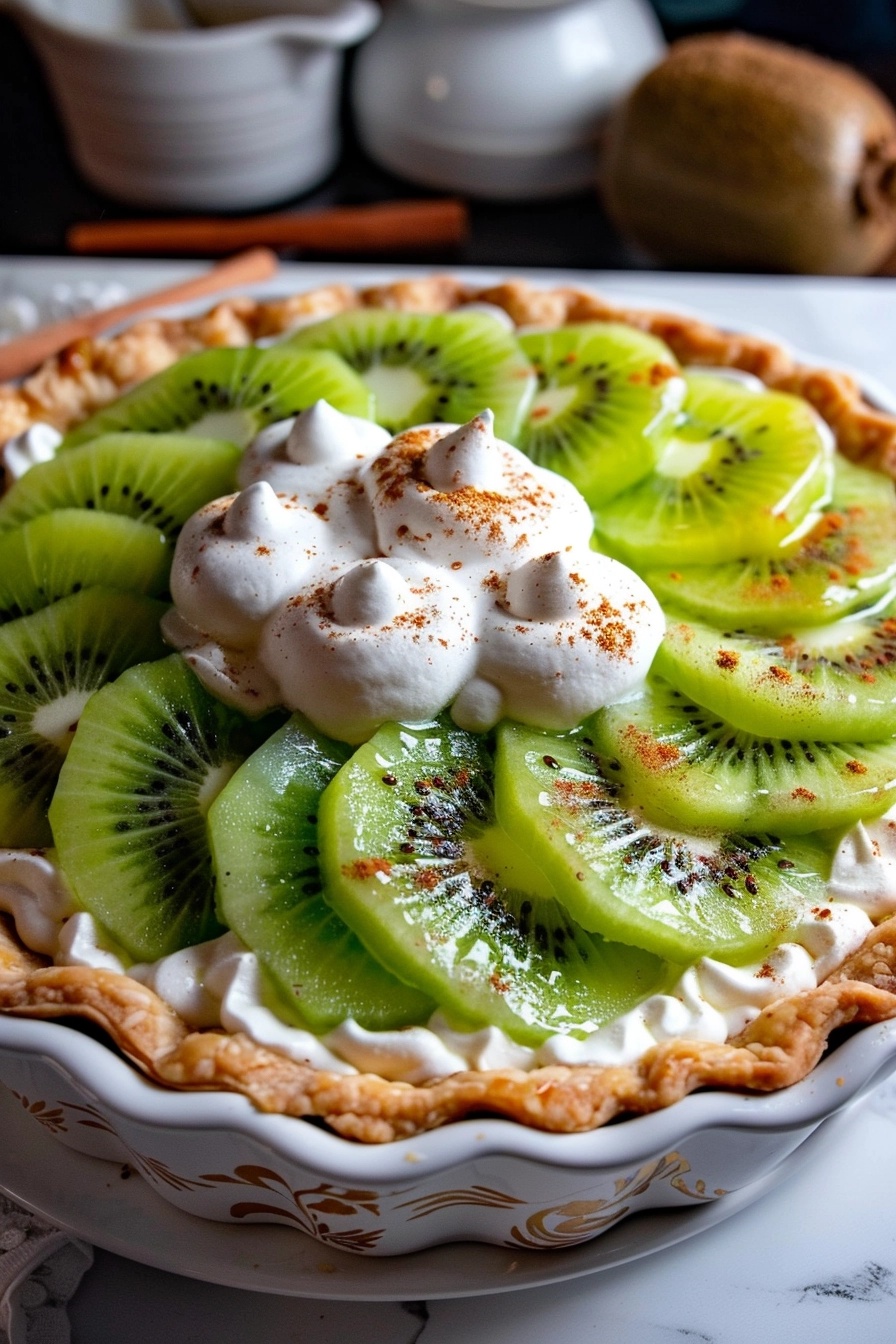 Spiced Kiwi Pie Recipe