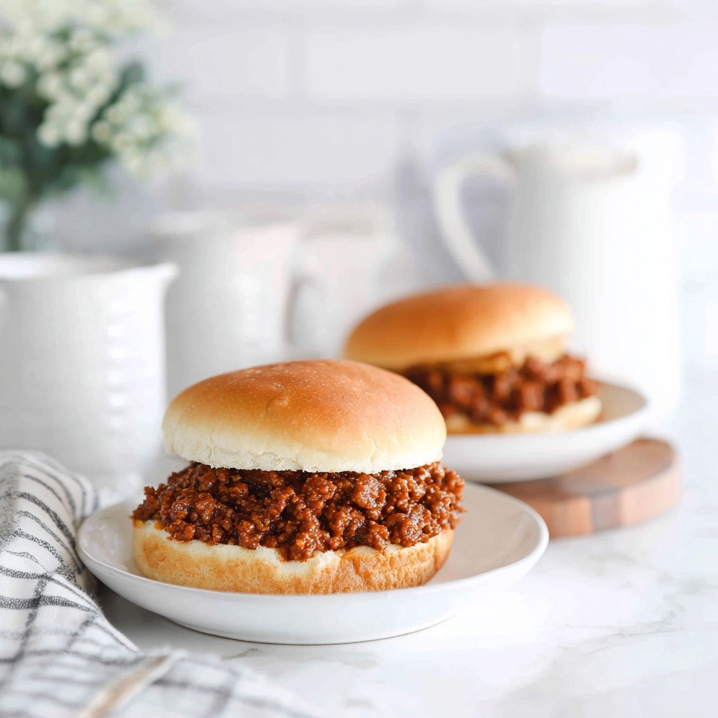 Homemade Sloppy Joes Recipe - Recipe Image