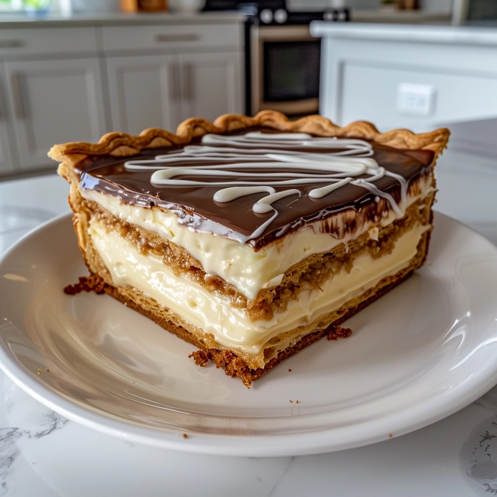 Eclair Pie Recipe - Recipe Image