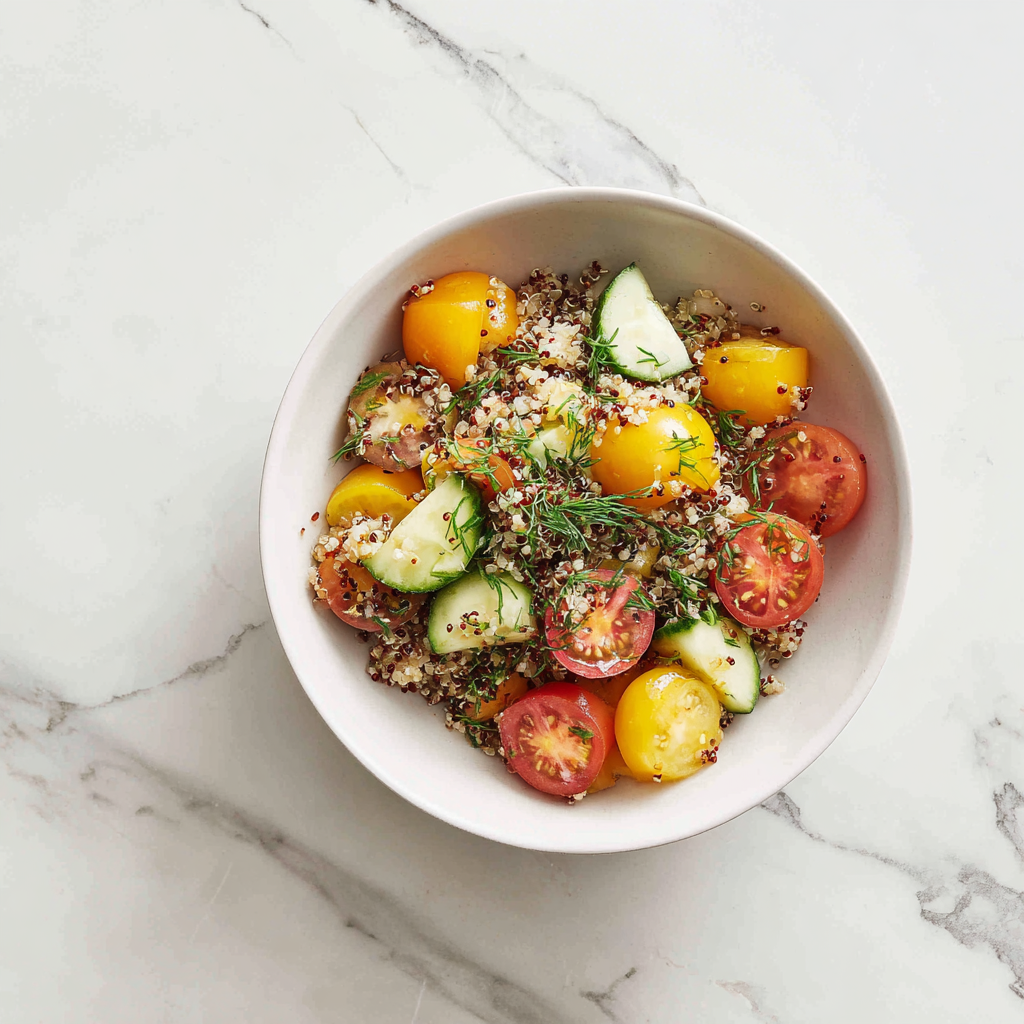 Simple Quinoa Salad Recipe - Recipe Image