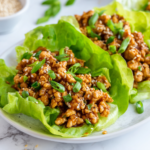 Easy Ground Chicken Lettuce Wraps Recipe