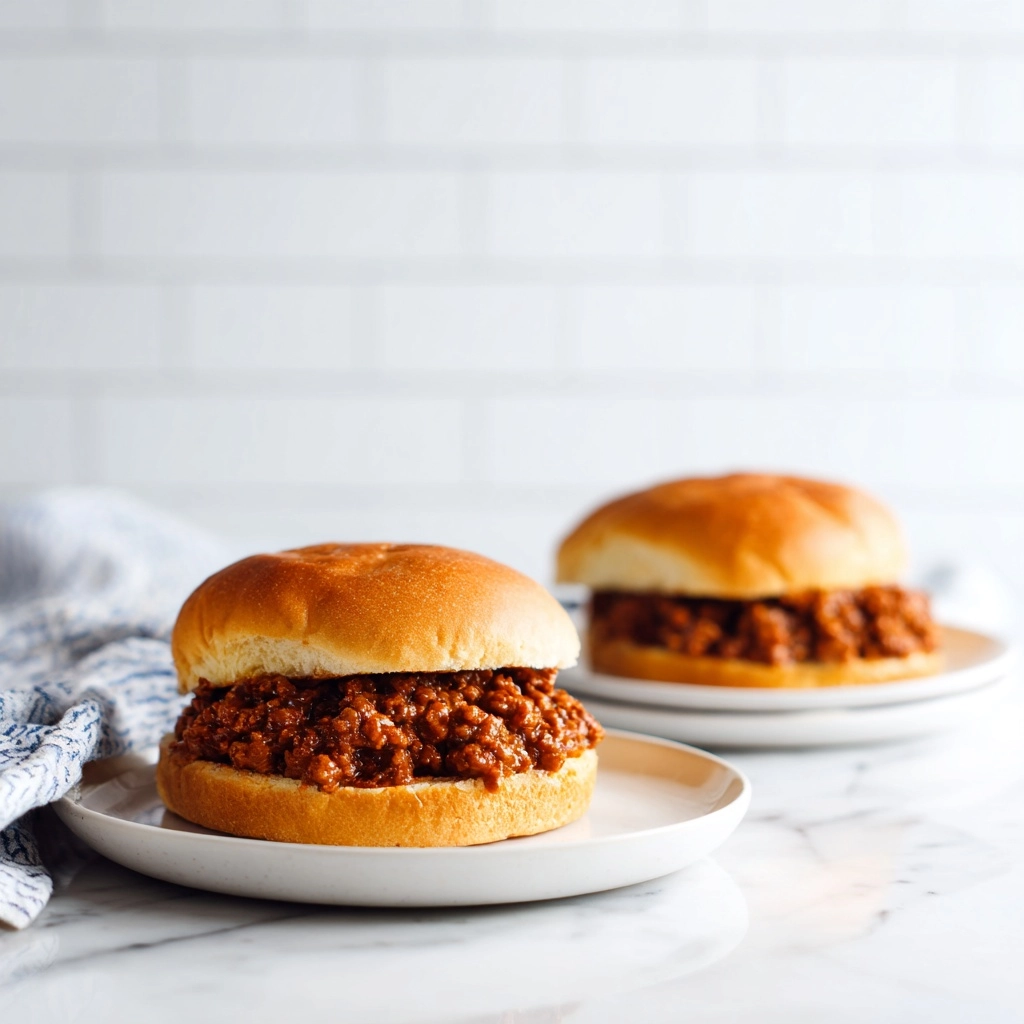 Homemade Sloppy Joes Recipe - Recipe Image