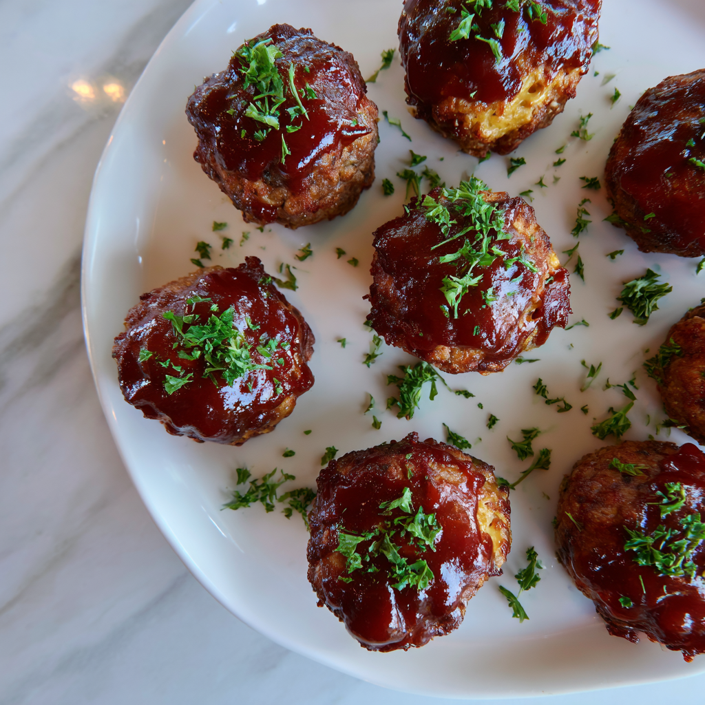 Mini Meatloaf Muffins Recipe - Recipe Image