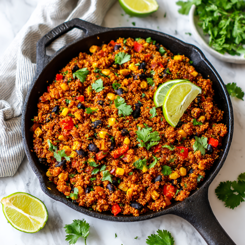 Tex‑Mex Quinoa Skillet Recipe