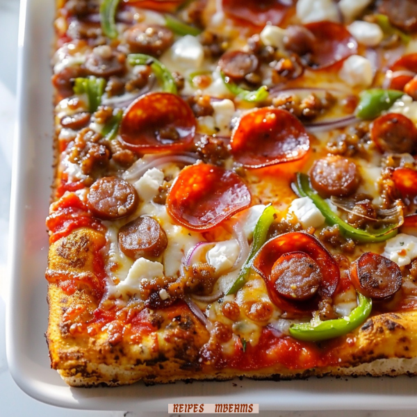 Grandbaby Cakes' Sicilian Pizza