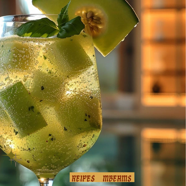 Honeydew Basil Spritz