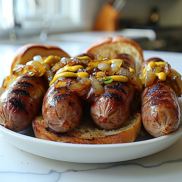 Midwestern-Style Beer Boiled Brats