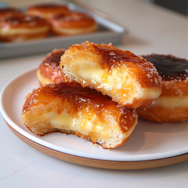 Crème Brûlée Donuts