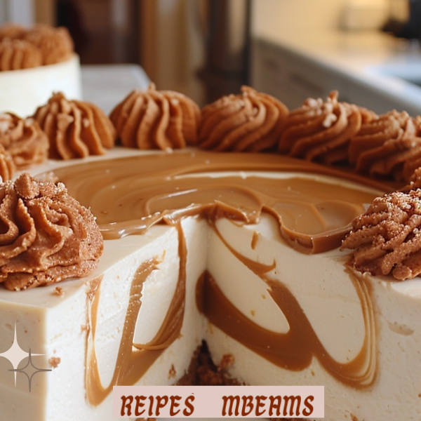 No-Bake Biscoff Cheesecake