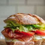 Brie Prosciutto Sandwich 3 Brie Prosciutto Sandwich