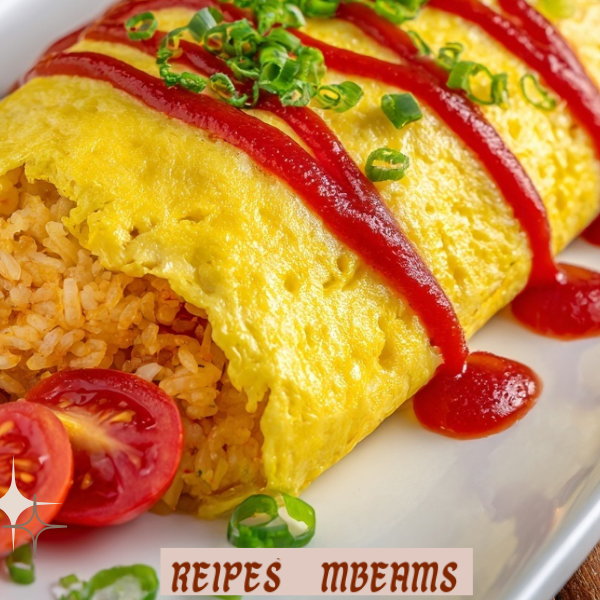 Omuraisu (Japanese Omelette Rice)