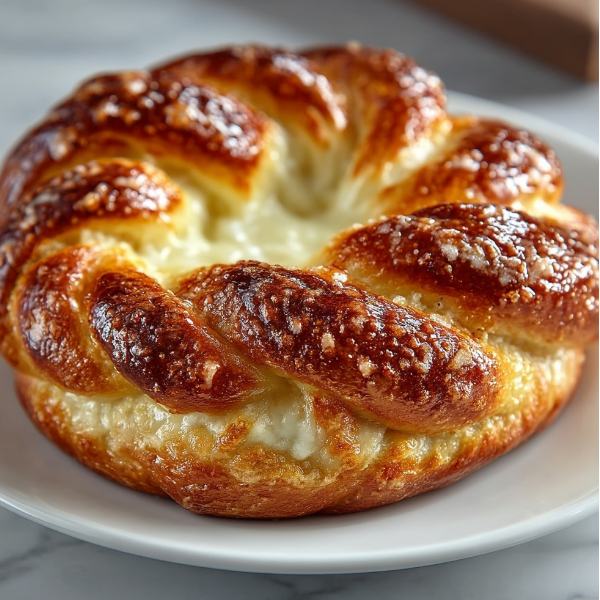 Puddingbrezel (German Pudding Pretzel)