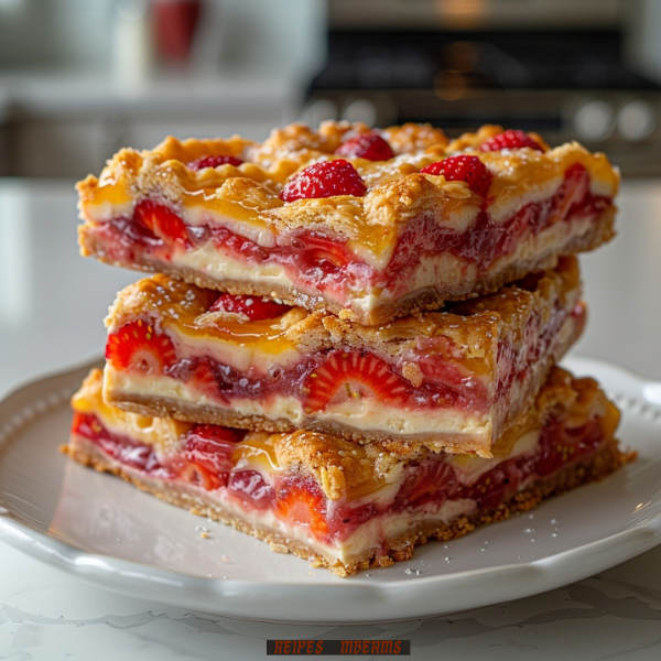 Strawberry Pie Bars