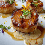 Seared King Oyster Mushrooms with Miso Butter Sauce Recipe